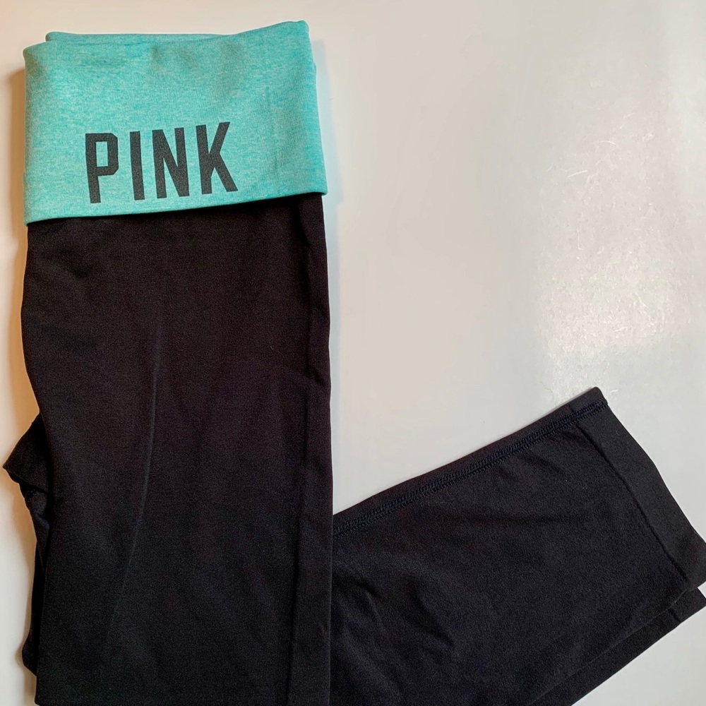 PINK Leggings - Yoga / Ultimate Material (Cropped)